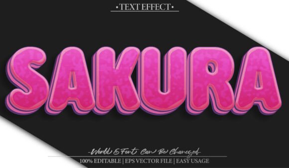 Embracing Spring with Sakura Blossoms and Creative Typography: A Guide to High-Quality 3D Text Effects in Adobe Illustrator