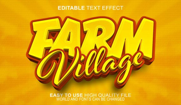 Farm Village Rural Countryside Barn: A Creative Resource for Real-World Design Projects