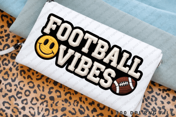 Football Vibes Sublimation: Celebrating the Football Mom Spirit