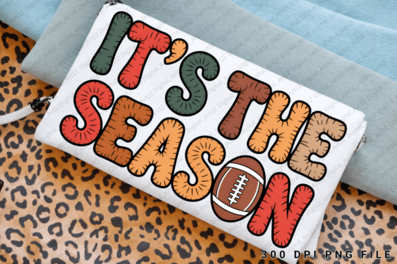 It's the Season Sublimation PNG: Elevating Design Projects with Vintage Flair and Modern Appeal