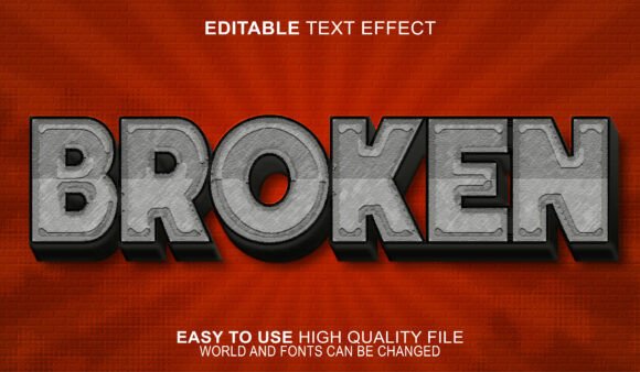 Mastering the Broken, Cracked, and Shattered Text Effect in Adobe Illustrator