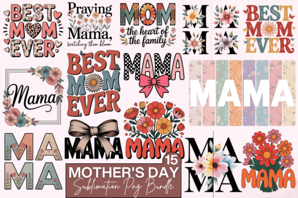 Mother's Day Sublimation Bundle: A Creative Way to Celebrate