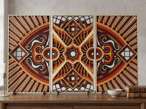 Multilayer Ornamental 6: A 3D Design Statement