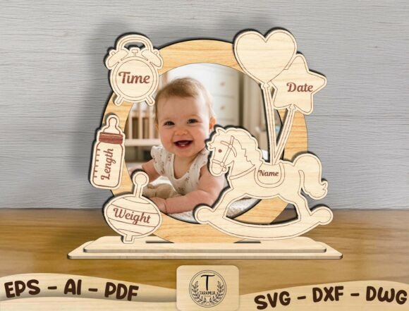 Personalized Baby Birth Stats Laser Cut: A Unique Keepsake for New Parents