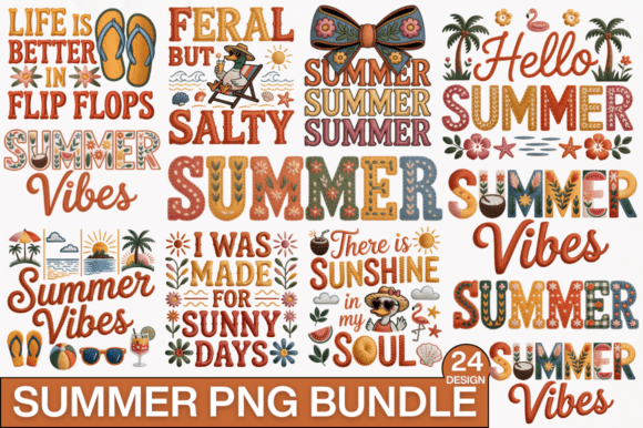 Summer Sublimation Bundle: Creative Design Possibilities